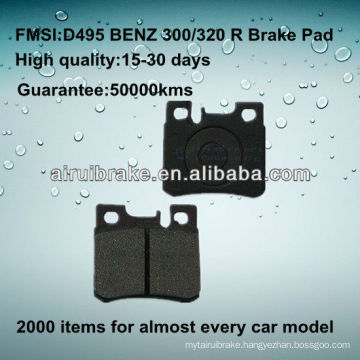 D495 OE QUALITY low metal car disc brake pad for BENZ 190D/190E